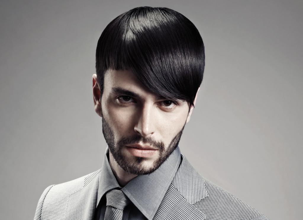 Стрижка для мужчин с тонкими волосами в стиле ретро