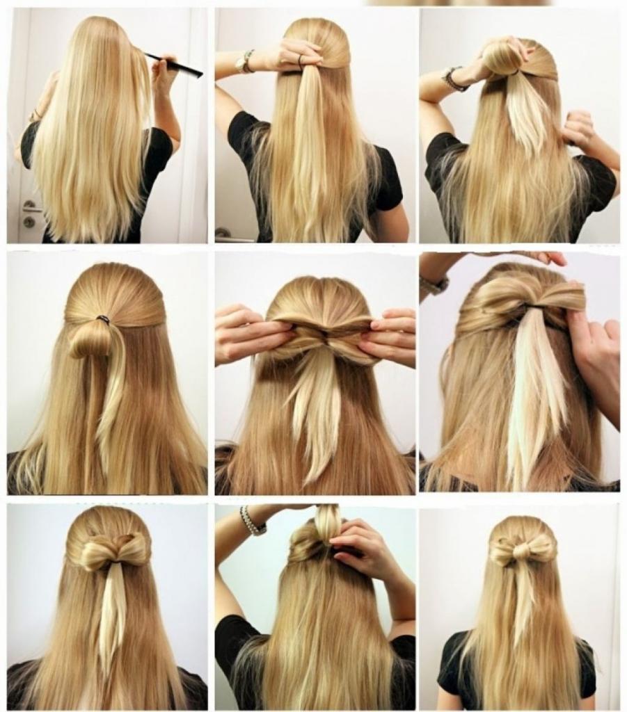 Прически На Длинные Волосы Инструкция Фото