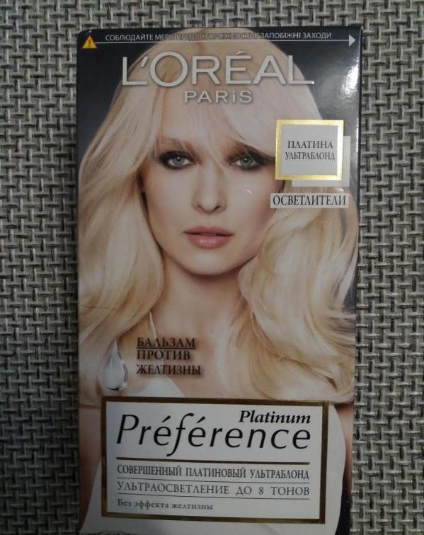 L'Oreal Platinum – осветлитель для волос