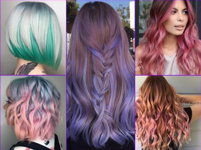 Покраска волос в два цвета (30 фото)