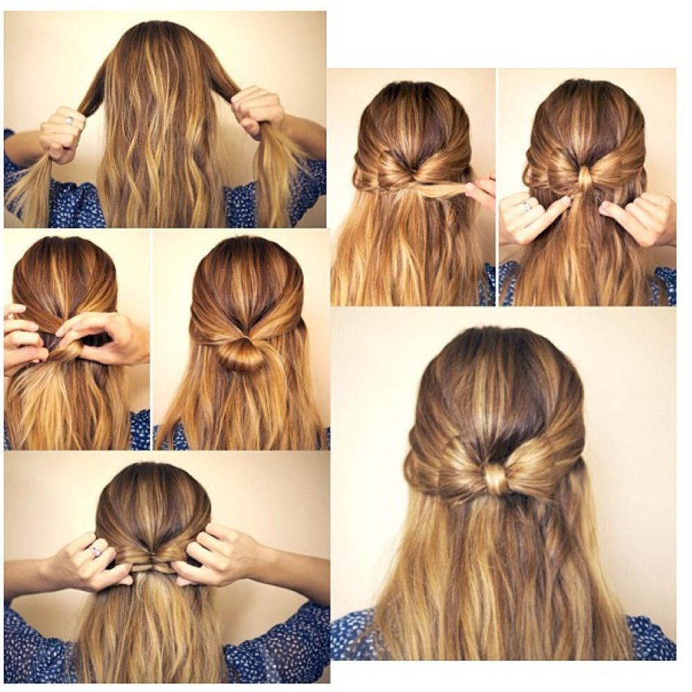 Красивые бантики | Авторские причёски | Лена Роговая | Hairstyles by REM | Copyright © #hairstyles